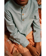 Conjunto Niño Camisa y Pantalón Familia Anémonas-Manuela Montero
