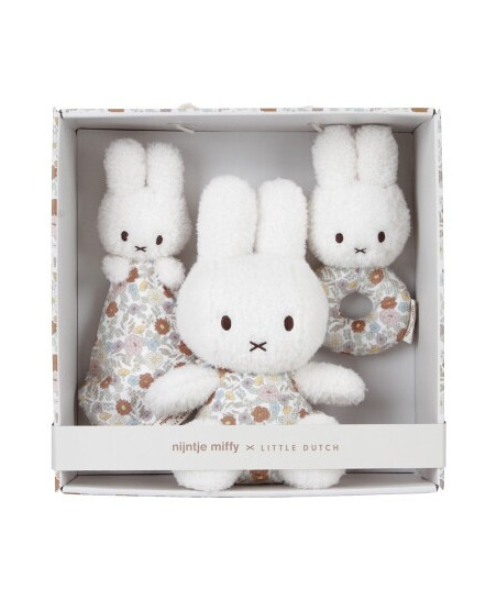 CAJA REGALO MIFFY VINTAGE FLORES-LITTLE DUTCH