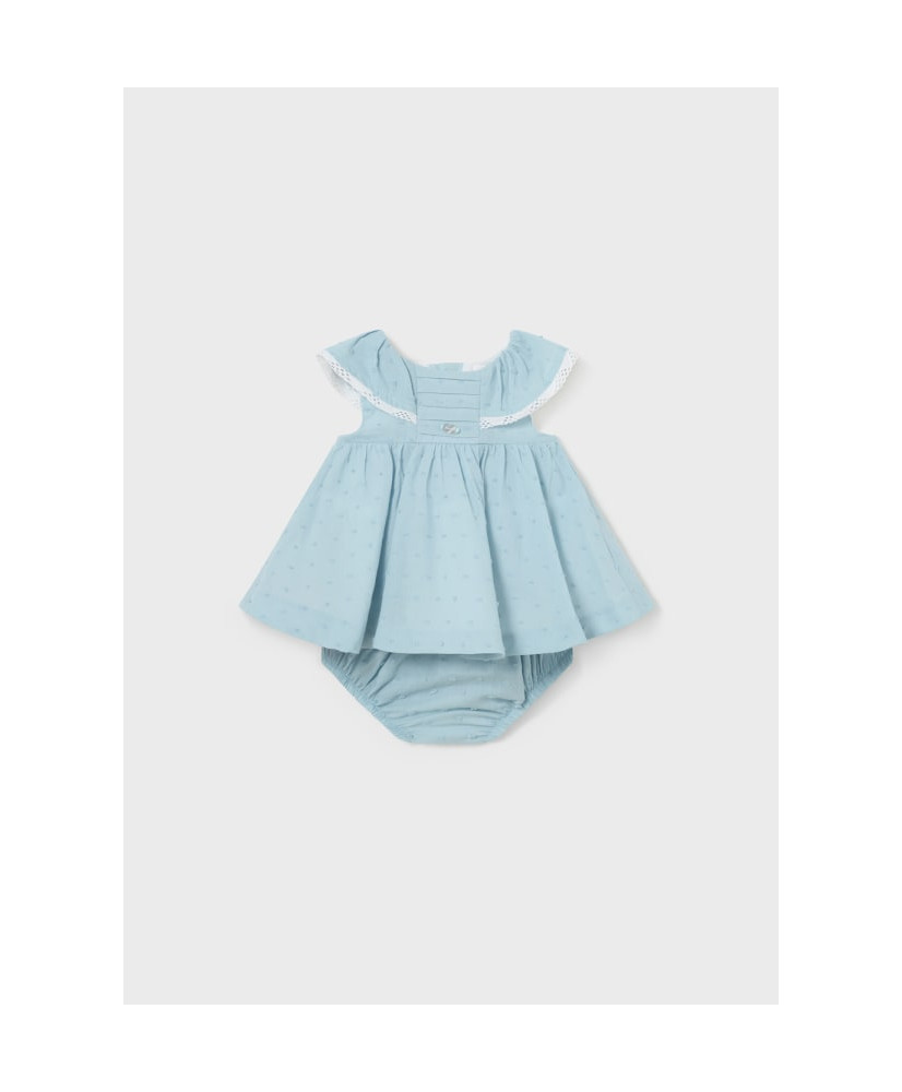 Vestido plumeti recién nacido-Mayoral