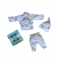 Conjunto 3 Piezas Prematuro  Estampa Ciro-Todo Amor Baby