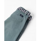 Pantalones Cortos Midi Con Cinturón Para Niño, Azul-Zippy