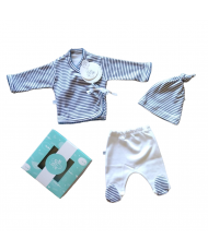 Conjunto 3 Piezas Prematuro Estampa Pedro-Todo Amor Baby