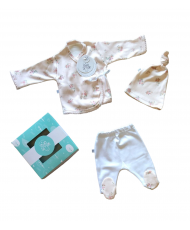 Conjunto 3 Piezas Prematuro Estampa Laurentina-Todo Amor Baby