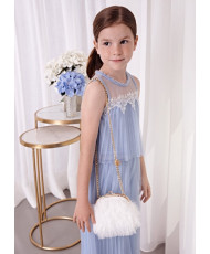 Bolso Plumas Niña Nata-Abel & Lula