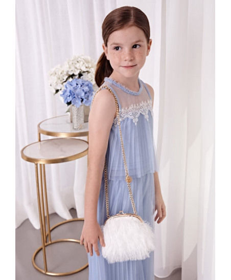 Bolso Plumas Niña Nata-Abel & Lula