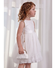 Bolso Tul Lentejuelas Niña Nata-Abel & Lula
