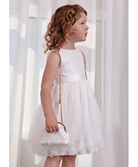 Bolso Tul Lentejuelas Niña Nata-Abel & Lula