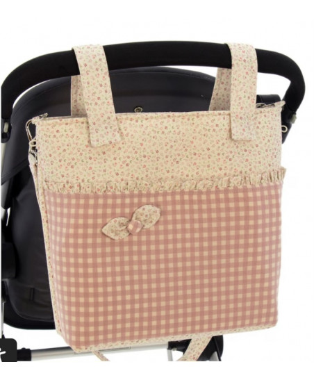 Bolso para silla de paseo o talega"Cascai"- Rosy Fuentes