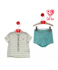 CONJUNTO BEBE 2P FAMILIA PALOMA-DEL SUR
