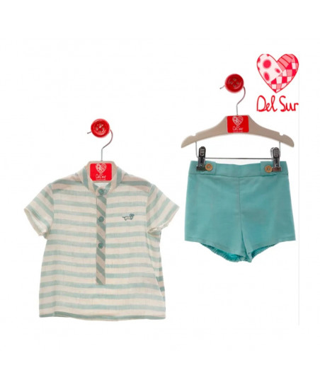 CONJUNTO BEBE 2P FAMILIA PALOMA-DEL SUR