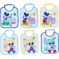 Pack 6 Baberos Maxi Mickey-Disney
