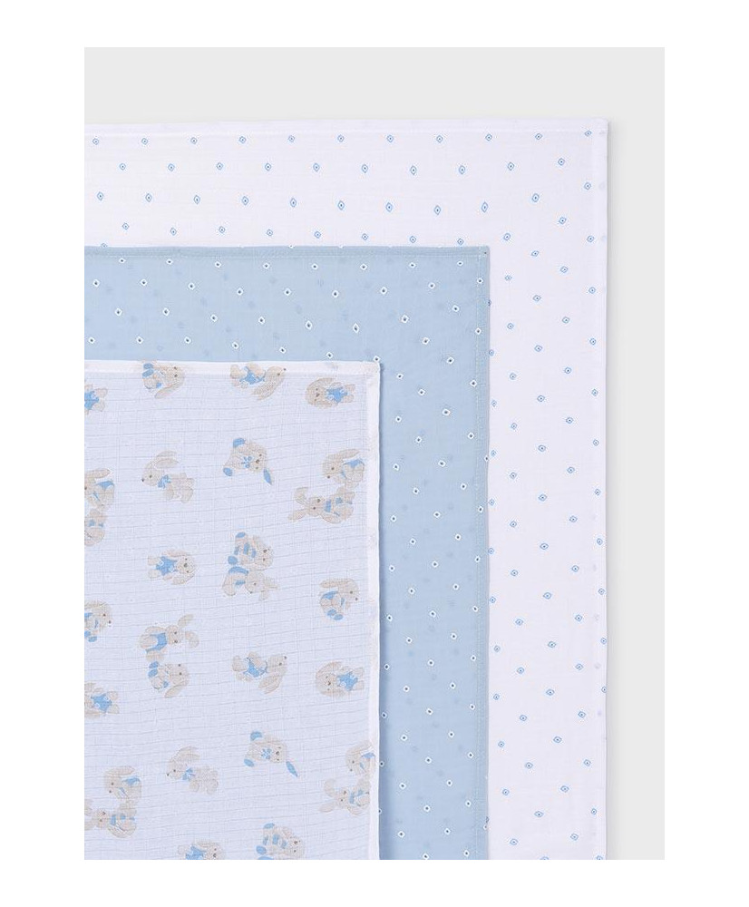 Set 3 gasas Better Cotton bebé-Mayoral