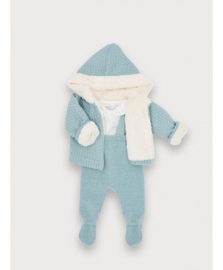 Conjunto Chaquetón Pelo y Tiroles Familia Diego-Sardon