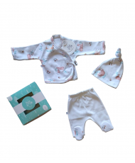 Conjunto 3 Piezas Prematuro Estampa Dante-Todo Amor Baby