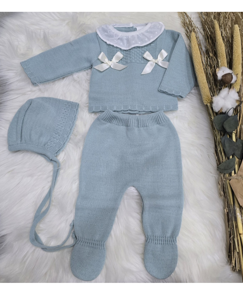 Conjunto 3Piezas Lana-Capribebé