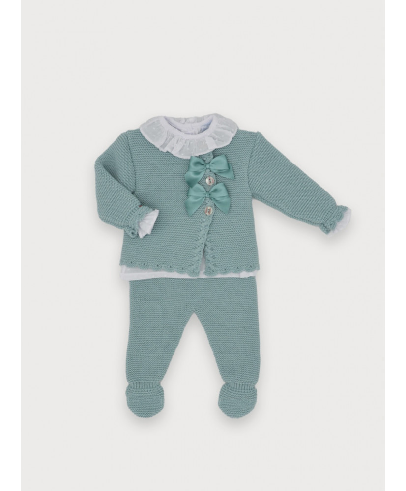 Conjunto 3Piezas Polaina Modelo Sofia-Sardon
