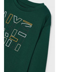Camiseta letras básica niño-Mayoral