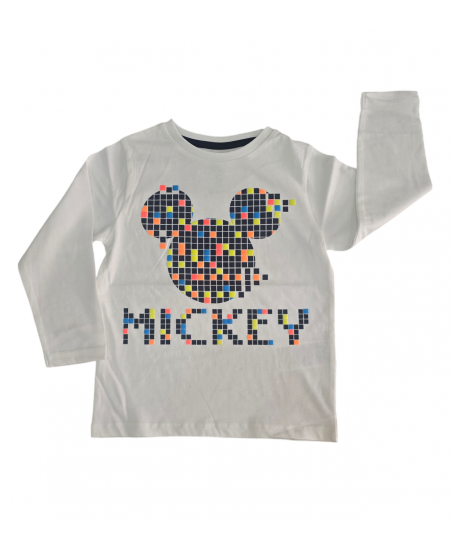 Camiseta Manga Larga Niño Mickey Licencia-Zippy