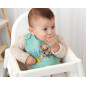 BABERO BLANDITO SILICONA OSO SAGE COLECCIÓN "HONEY"-Kiokids