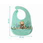 BABERO BLANDITO SILICONA OSO SAGE COLECCIÓN "HONEY"-Kiokids