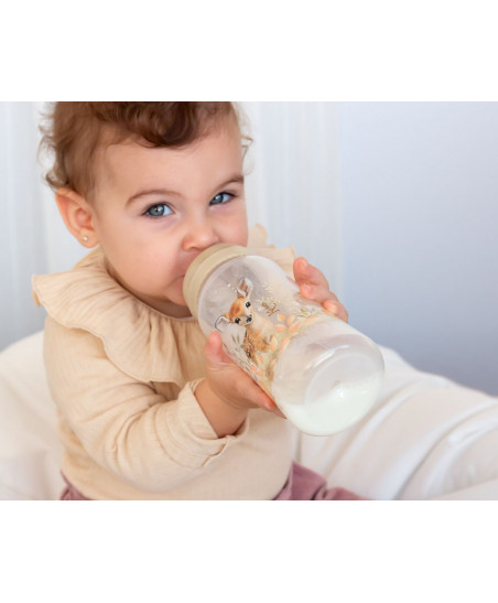 BIBERÓN ANTÓLICOS 360ML CIERVO BEIGE-KIOKIDS