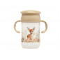 TAZA DE ENTRENAMIENTO STEP 3 CIERVO BEIGE 330ML-KIOKIDS