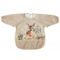 BABERO IMPERMEABLE CON MANGAS CIERVO BEIGE-KIOKIDS