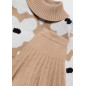 Conjunto tricot falda plisada niña-Abel & Lula