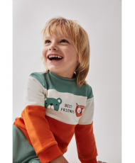 Conjunto recien nacido niño verde amazonas-Street Monkey