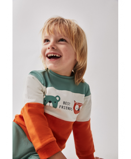 Conjunto recien nacido niño verde amazonas-Street Monkey