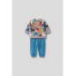 Conjunto Chandal recien nacido niño Azul-Street Monkey