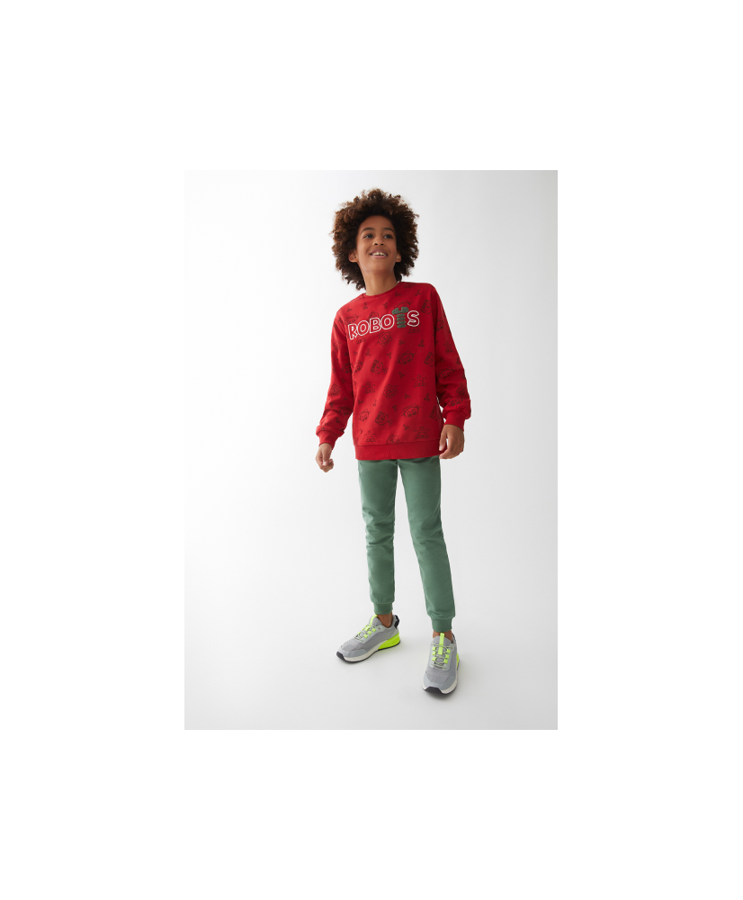 Chandal Niño Rojo-Street Monkey