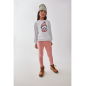 Conjunto niña gris melangue- Street Monkey
