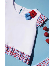 Conjunto camiseta culetin bebé niña