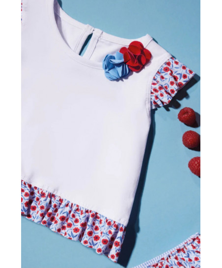 Conjunto camiseta culetin bebé niña