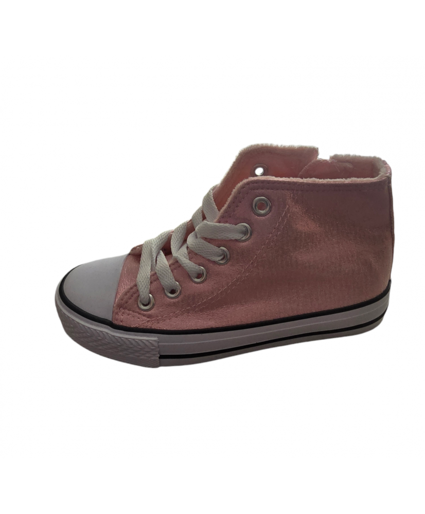 Zapatillas estilo converse Rosa