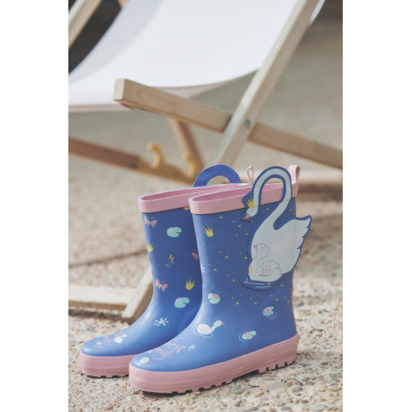 Botas de agua infantiles Cisnes-Ysabel Mora