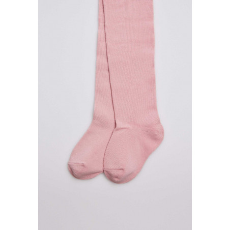 Leotardo clásico bebé rosa palo-Ysabel Mora