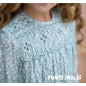 Vestido Niña Pequeño Verde Florecitas-La Ormiga
