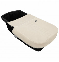 Sacos de Capazo con Colcha Leslie Piqué jaretas Camel Puntilla y Topitos Crudo-Dydados