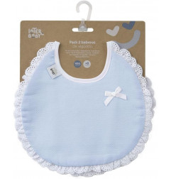 Pack de dos Baberos Lacito-Redondo-Interbaby