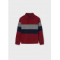 Polo bandas chico wine-Mayoral