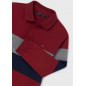 Polo bandas chico wine-Mayoral