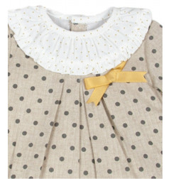 Vestido con Braguita y Capota- Baby Ferr