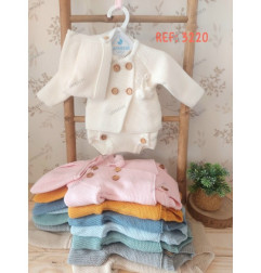 Conjunto 3 Piezas Lana-Capribebe