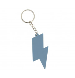 Llavero Silicona Personalizable Thunder Blue-Tutete