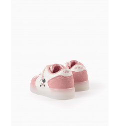Zapatillas con Luces para Niña 'Minnie', Rosa/Blanco-Zippy