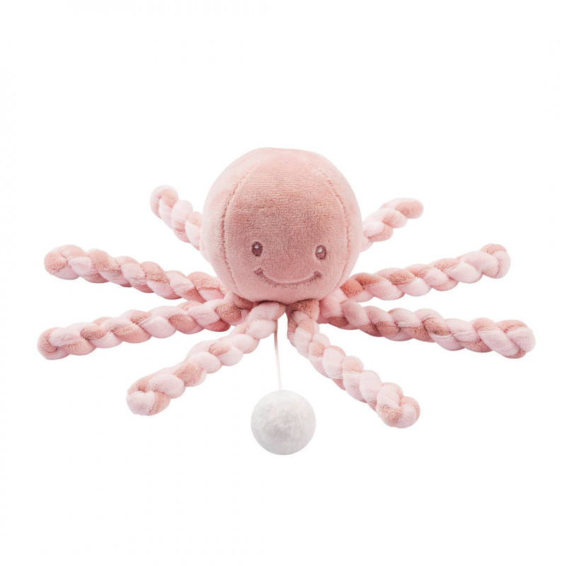 Pulpo musical de peluche Lapidou-Nattou