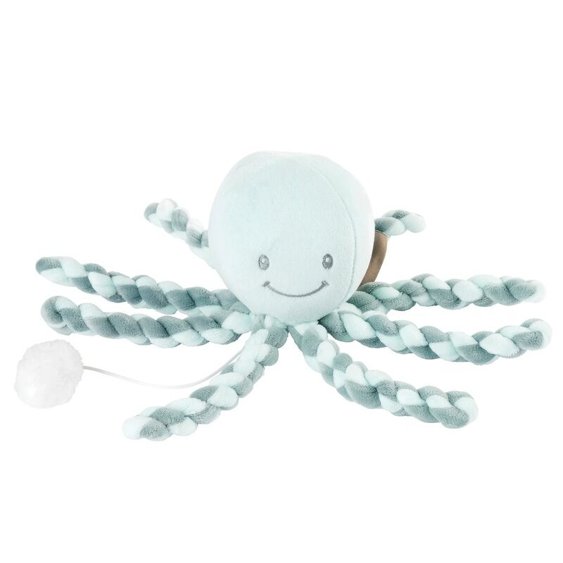 Pulpo musical de peluche Lapidou-Nattou