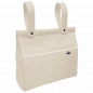 Bolsos Leslie Piqué Jaretas Camel Puntilla y Topitos Crudo-Dydados